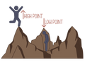 High and low points