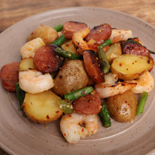 Load image into Gallery viewer, Honey Garlic Shrimp and Sausage