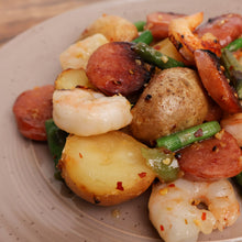 Load image into Gallery viewer, Honey Garlic Shrimp and Sausage