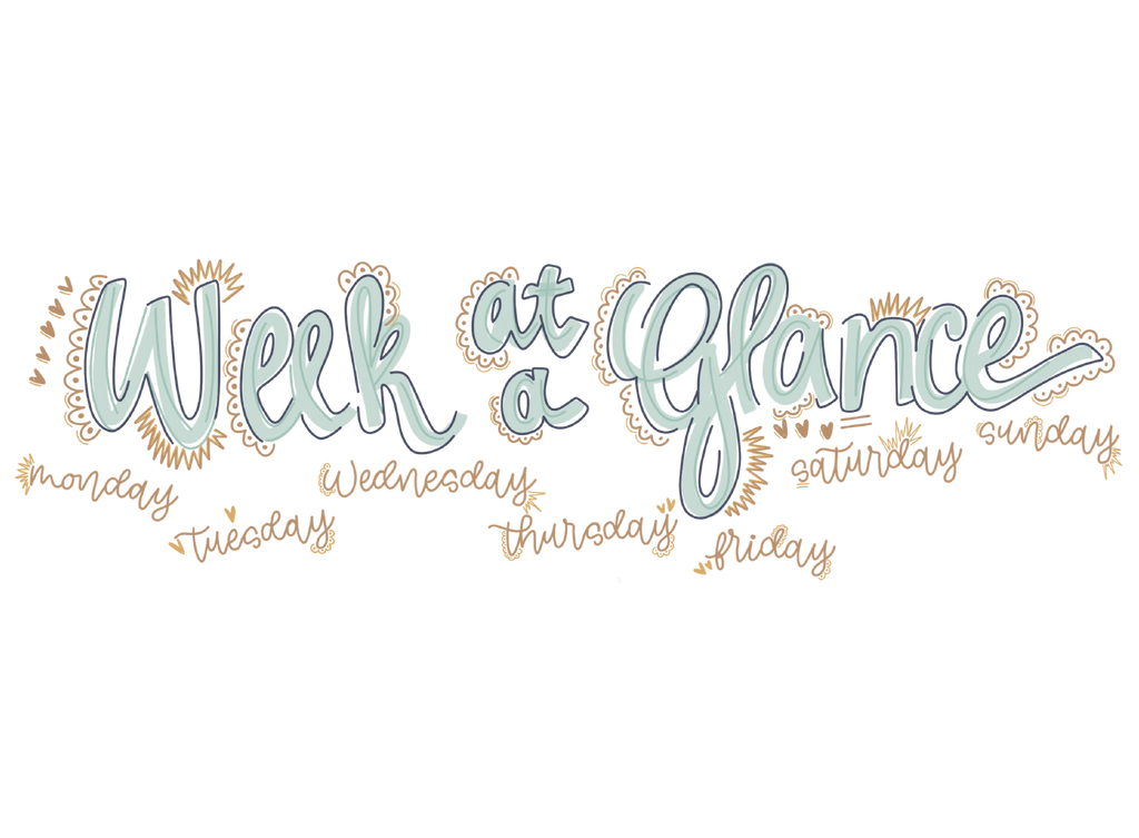 Week at a Glance