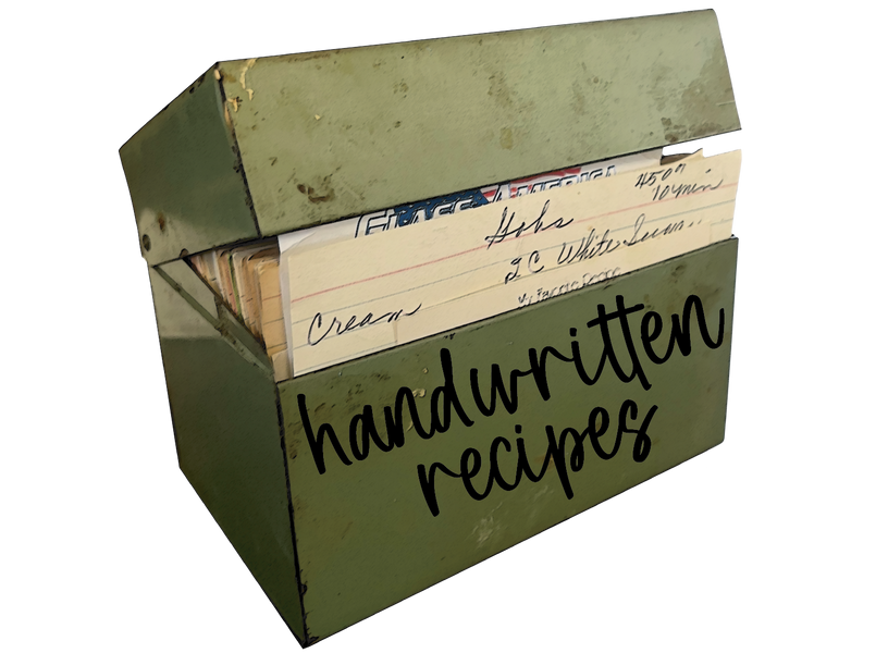 Handwritten Recipes
