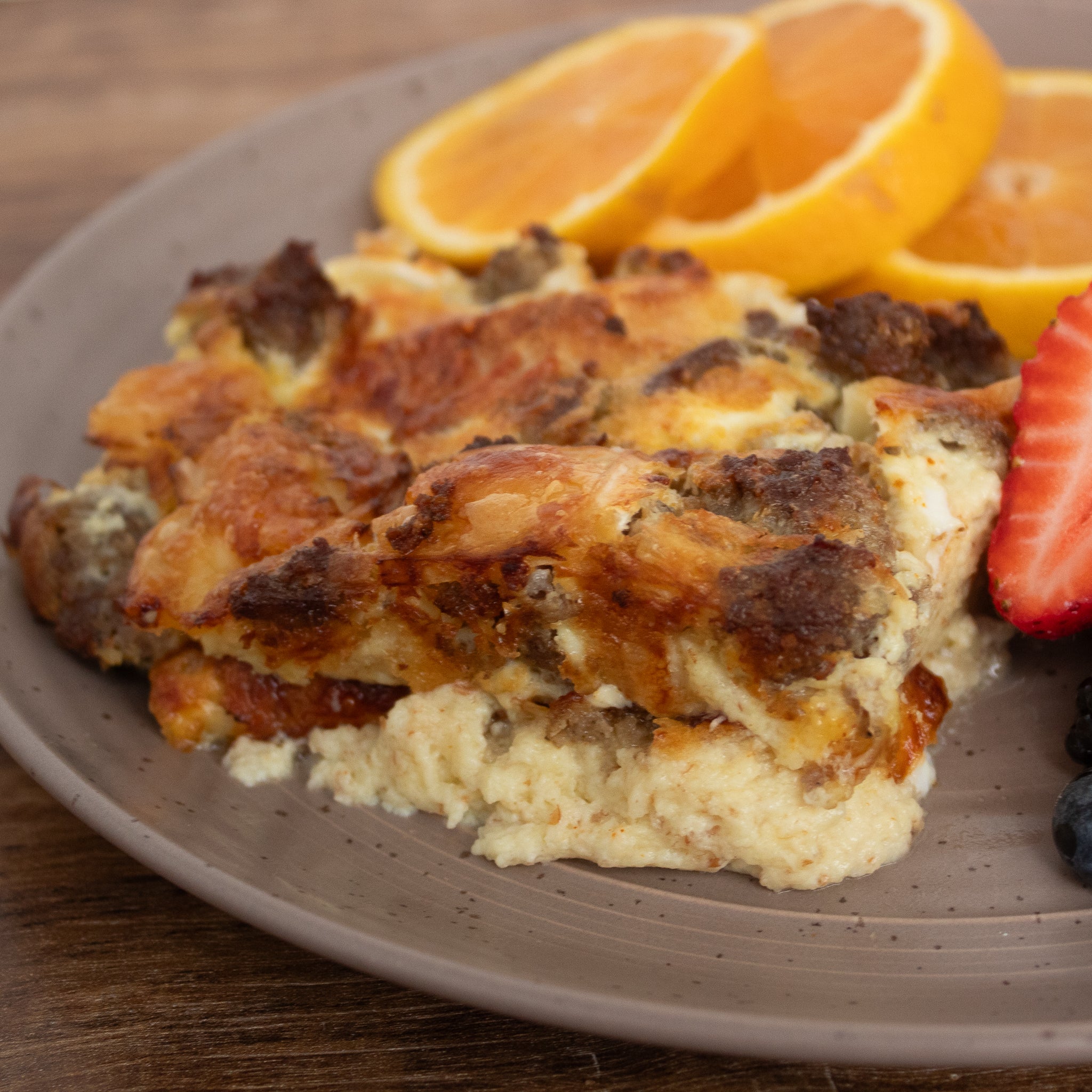 Brie Breakfast Casserole