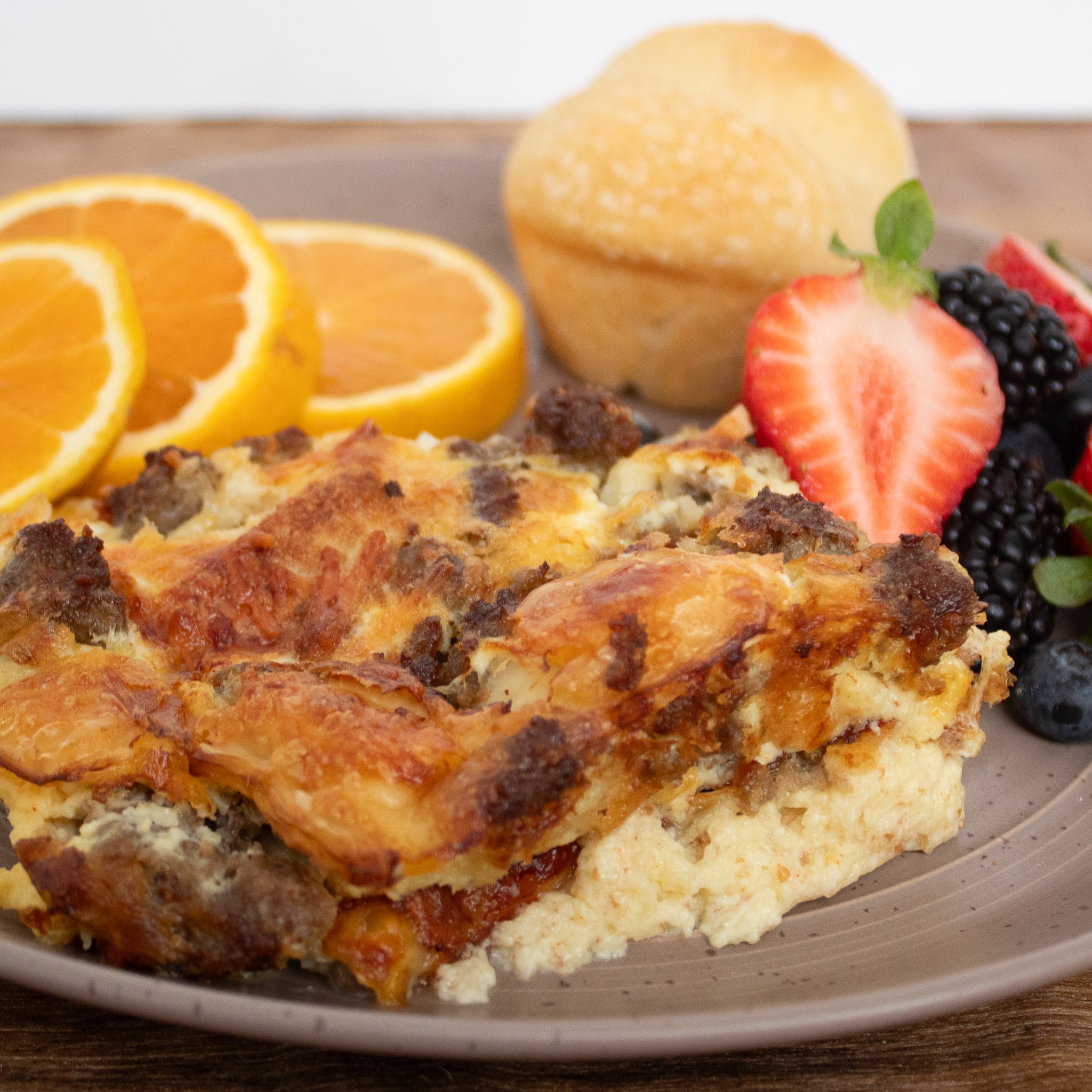 Brie Breakfast Casserole