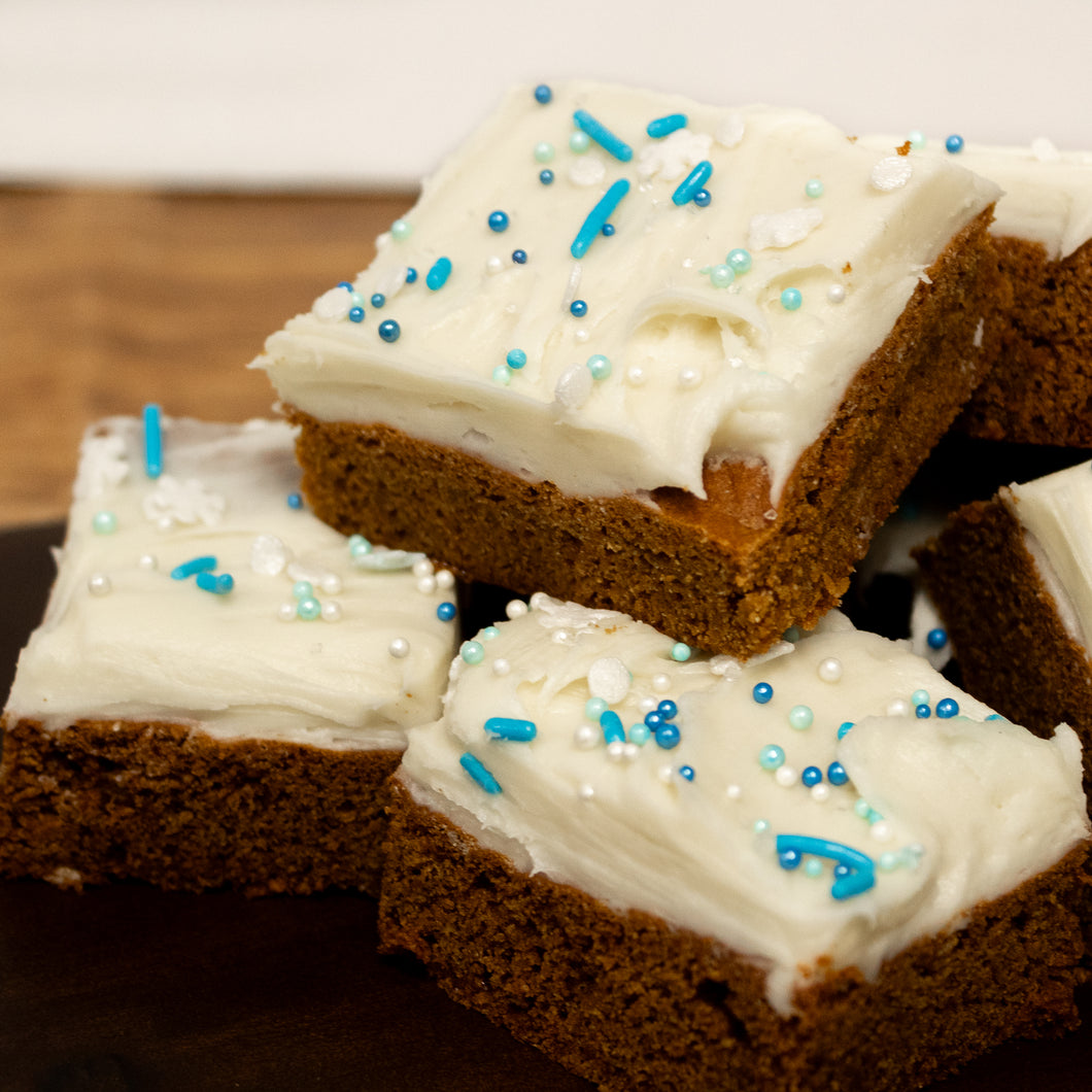 Gingerbread Cookie Bars