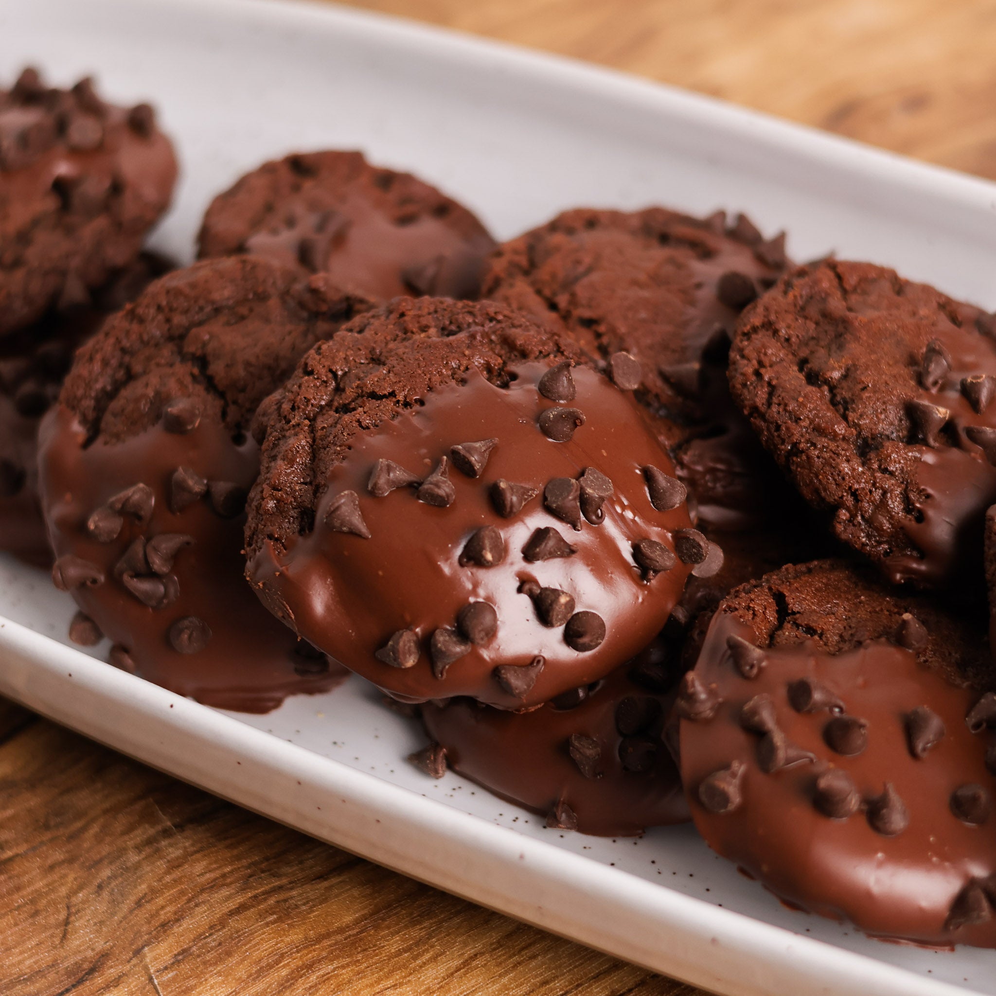 Chocolate Dipped Cookies