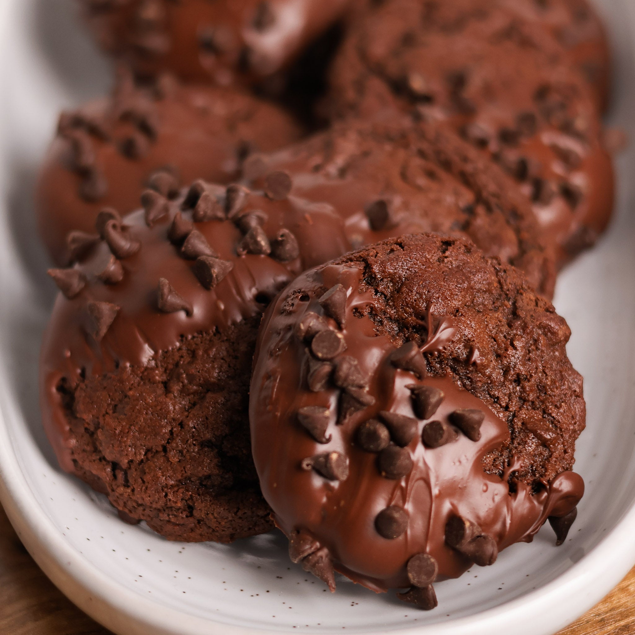 Chocolate Dipped Cookies