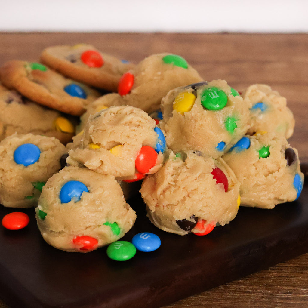 M&M Cookie Dough Balls