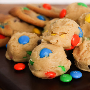 M&M Cookie Dough Balls