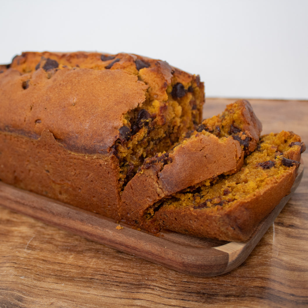 Pumpkin Chocolate Chip Bread