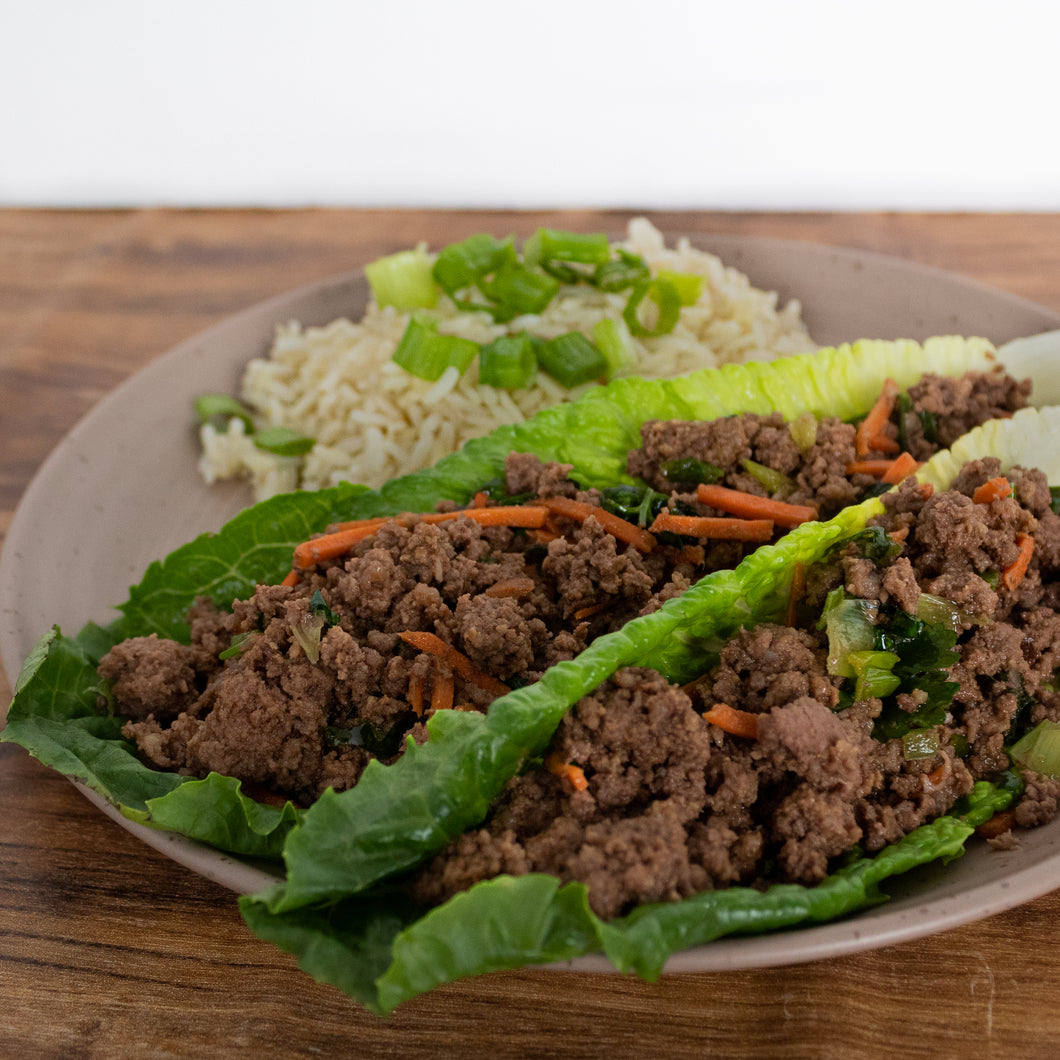 Beef Asian Lettuce Wrap Mixture