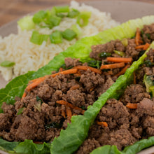 Load image into Gallery viewer, Beef Asian Lettuce Wrap Mixture
