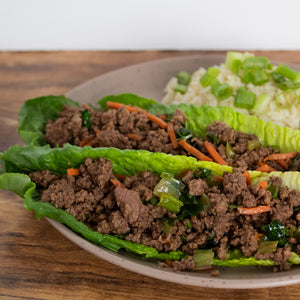 Beef Asian Lettuce Wrap Mixture