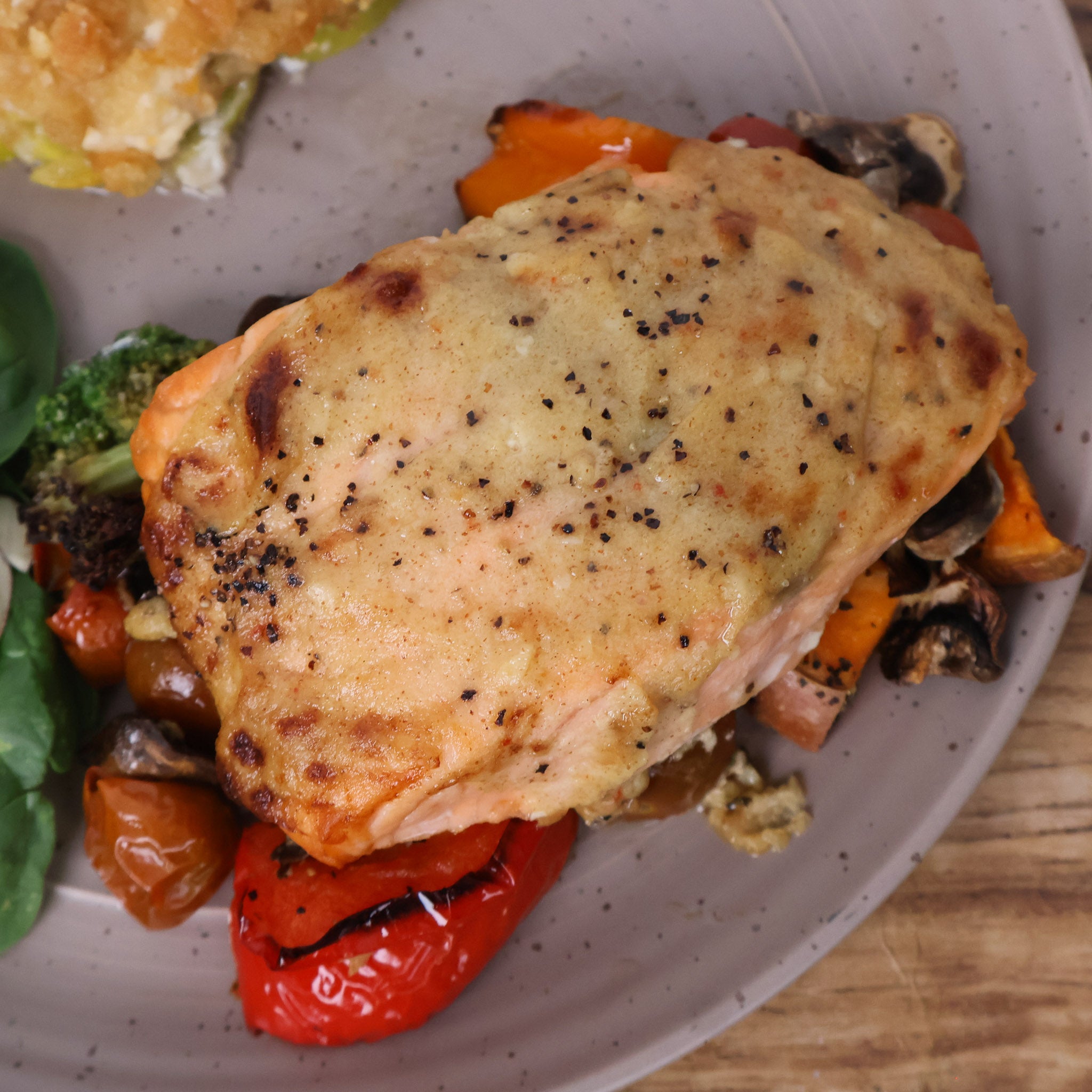 Dijon Salmon Bowl
