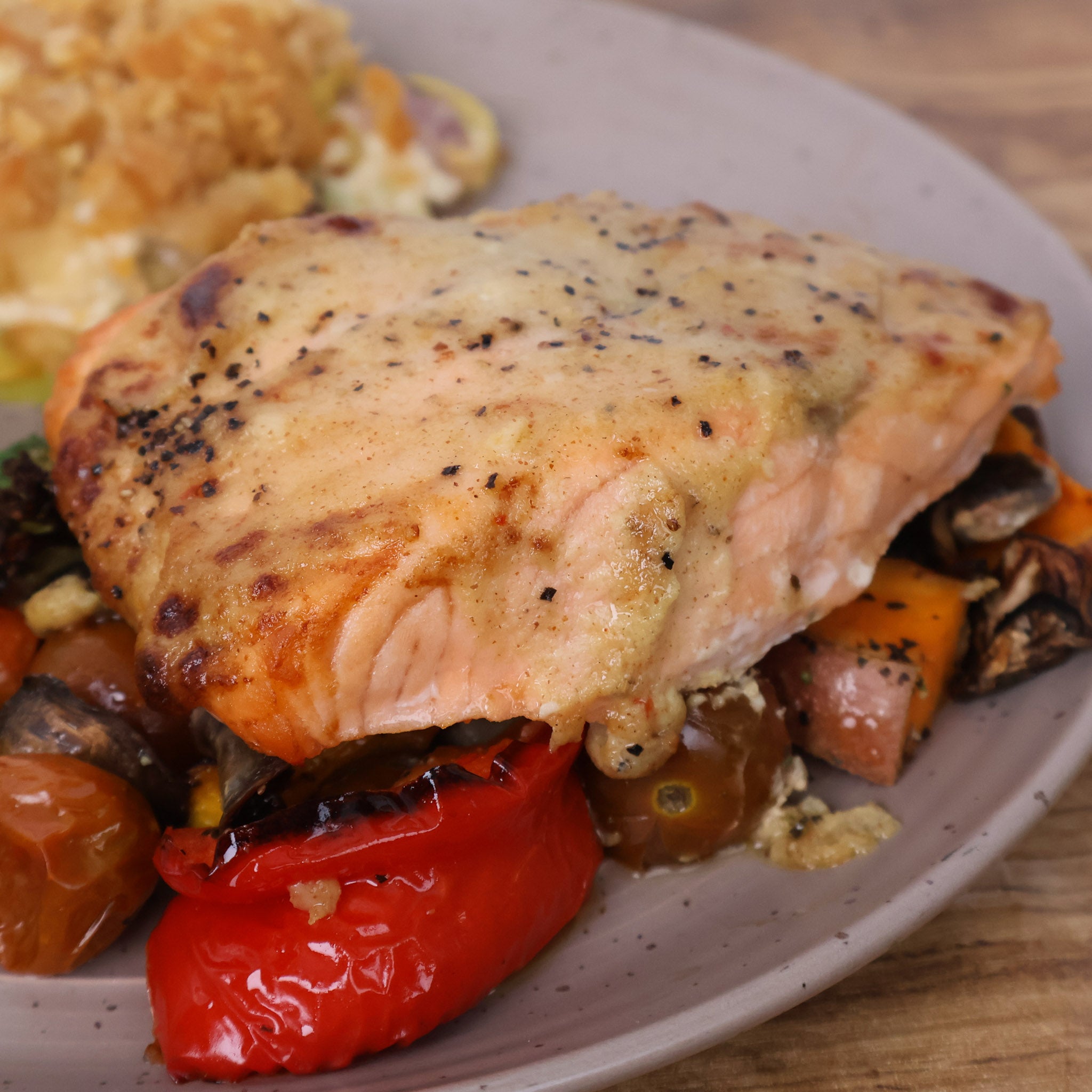 Dijon Salmon Bowl