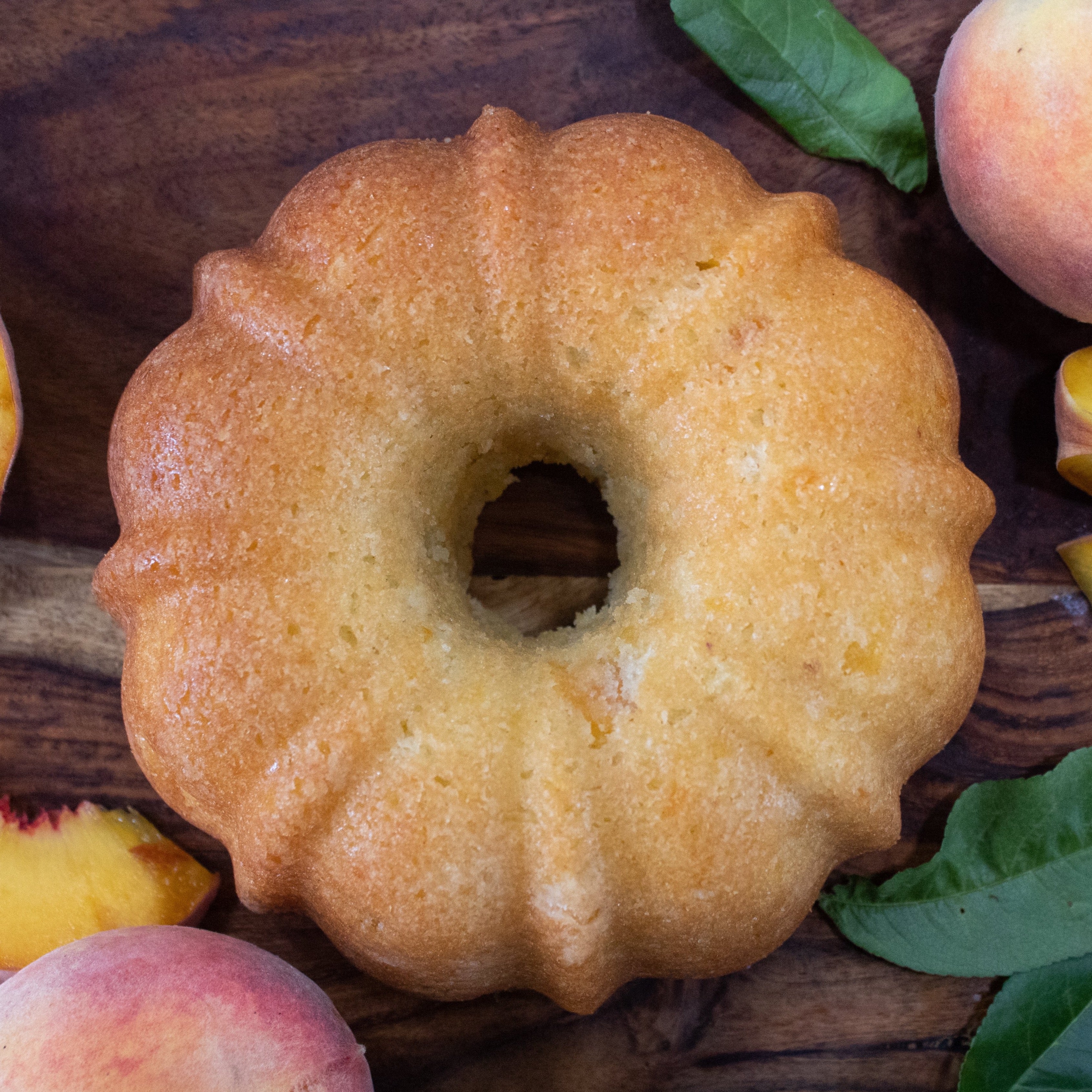 Peachy Pound Cake