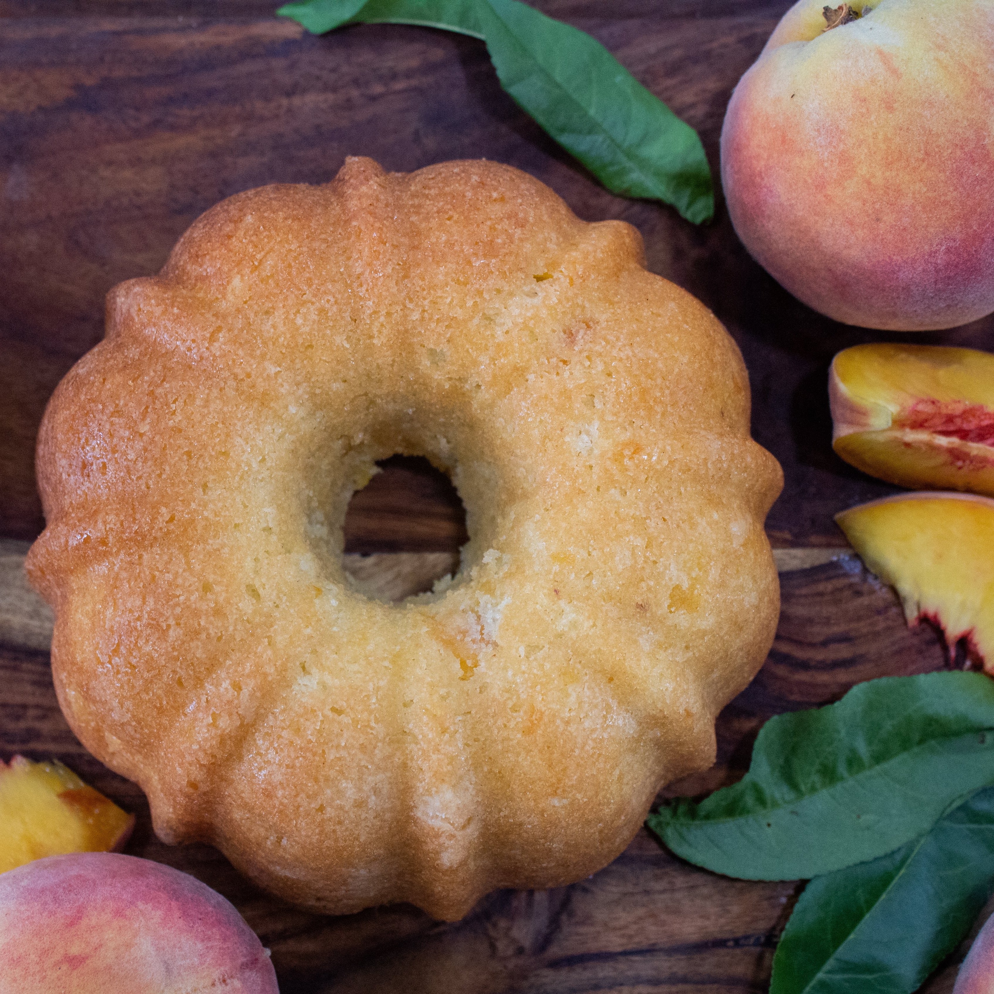 Peachy Pound Cake