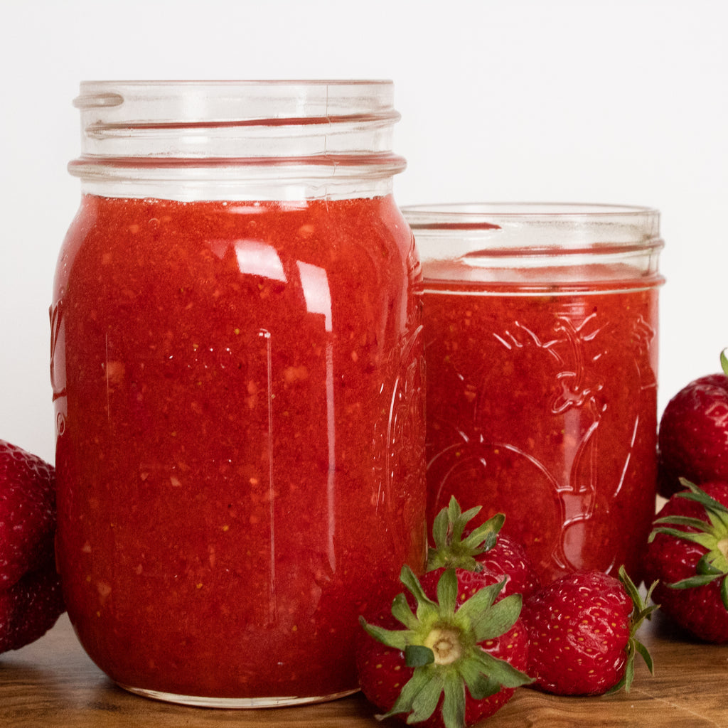 Homemade Strawberry Freezer Jam